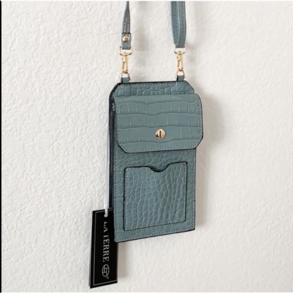 Crossbody Wallet Phone Case La Terre - Picture 1 of 12